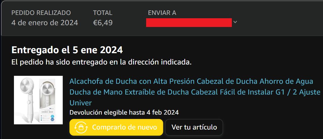 Alcachofas de ducha ⇒ Ofertas febrero 2024 » Chollometro