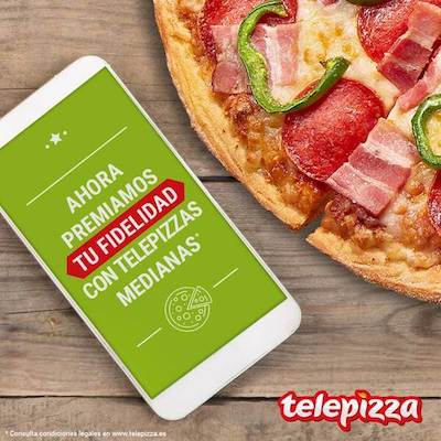 Chollos y ofertas de Telepizza ⇒ diciembre 2019 