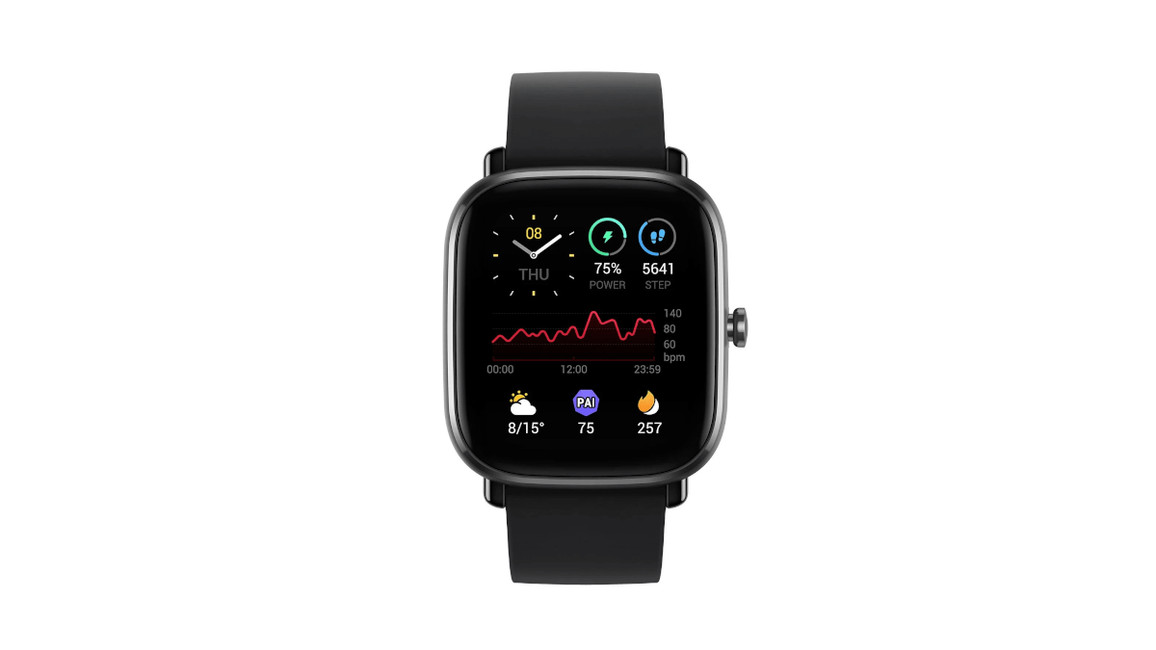  Amazfit Bip 3 - Reloj inteligente para mujer, rastreador de  salud y fitness con pantalla a color grande de 1.69 pulgadas, duración de  la batería de 14 días, más de 60