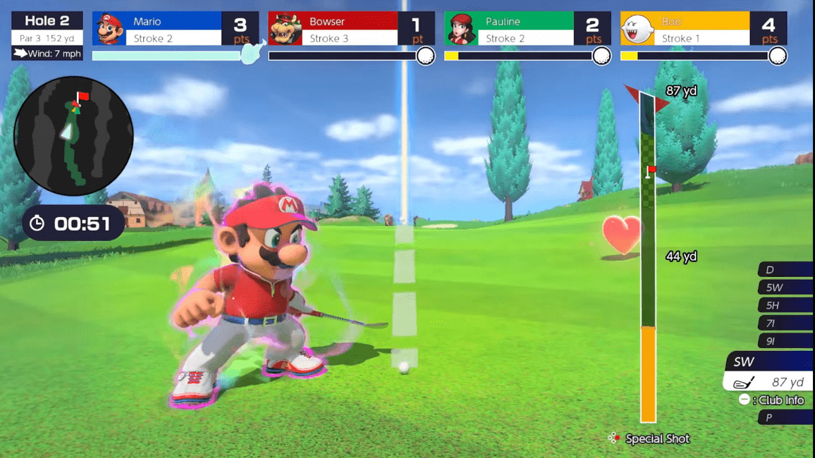 Mario Golf: Super Rush 9