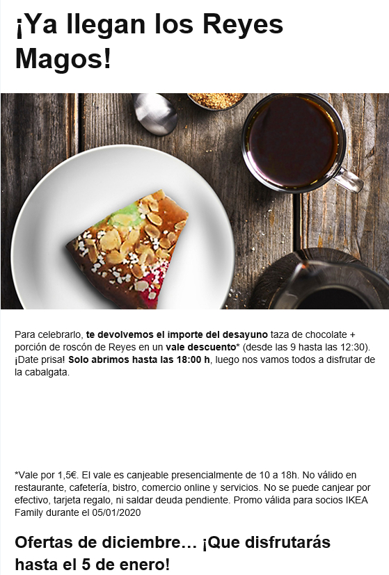 Desayuno De Reyes Gratis En Ikea Chollometrocom