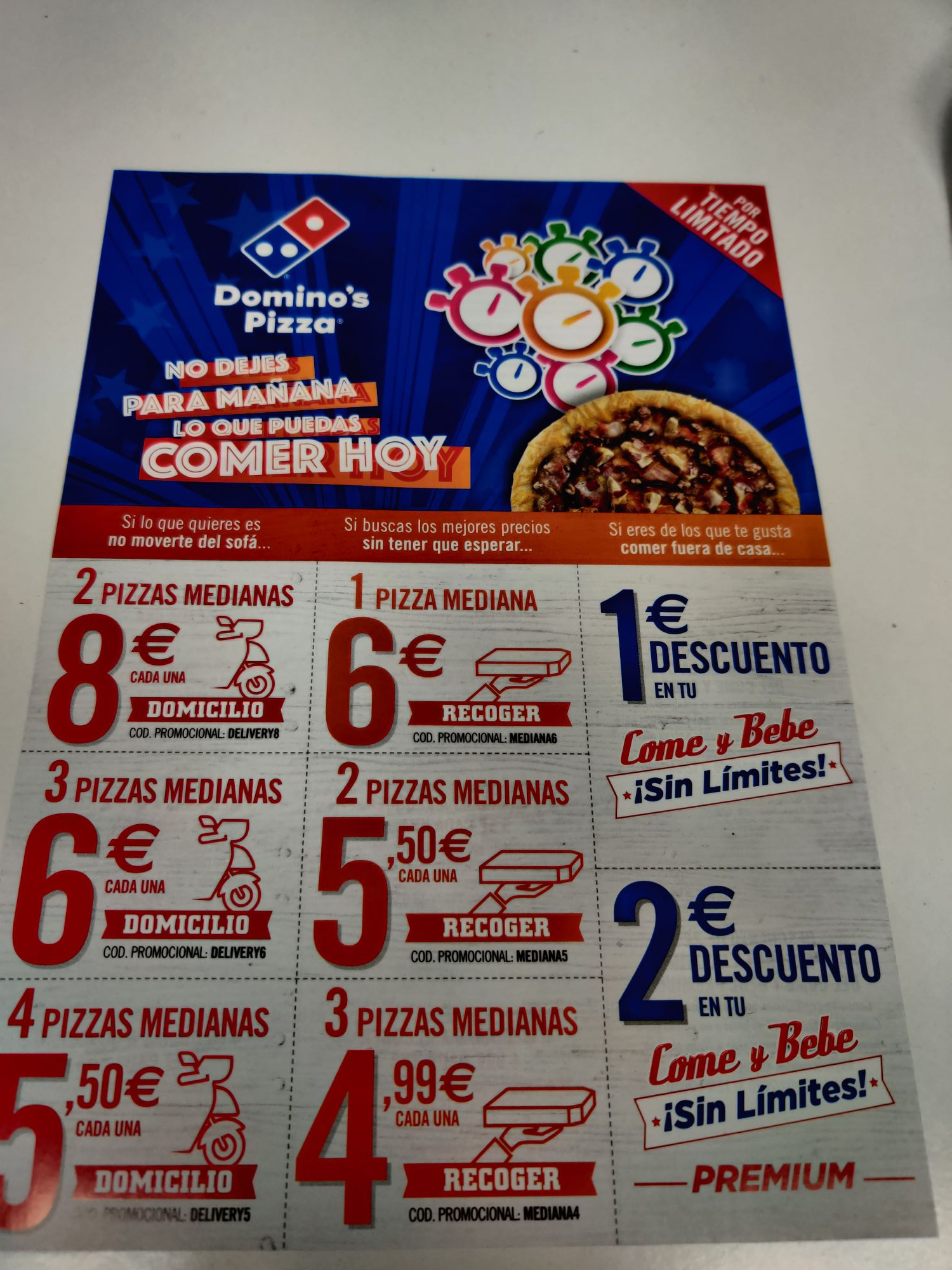 Cupones Extremos Domino S Pizza Nuevos Locales Adheridos Chollometro