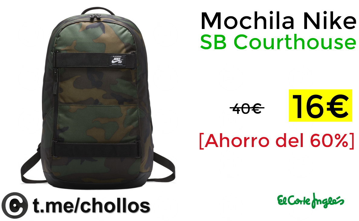 mochilas nike el corte ingles