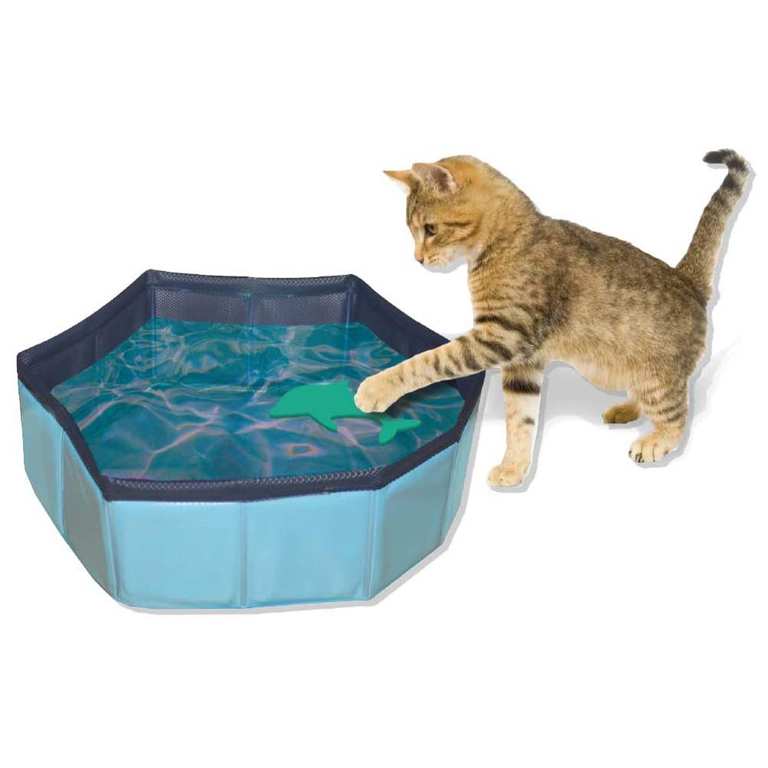 Imagen de Piscina plegable para gatos Croci,