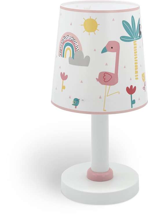 Dalber Lámpara Infantil De Mesa Flamingo Flamenco