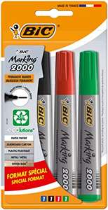 BIC Marking 2000 Ecolutions - Blíster de 4 marcadores permanentes
