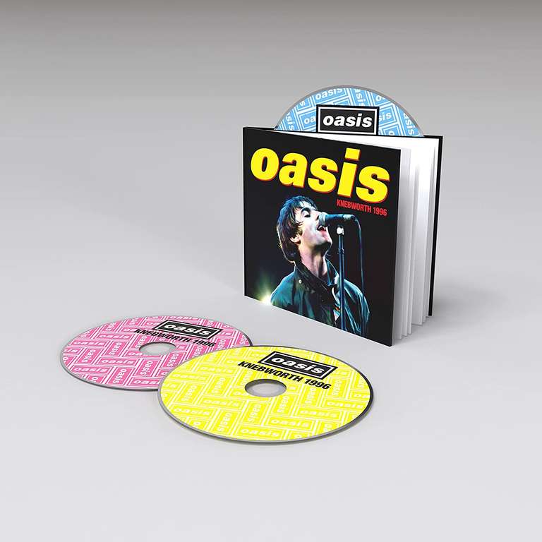 Oasis: Knebworth 1996 grabado en vivo (2 CD música)