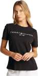 Tommy Hilfiger Camiseta de Manga Corta Mujer Logo con Cuello Redondo