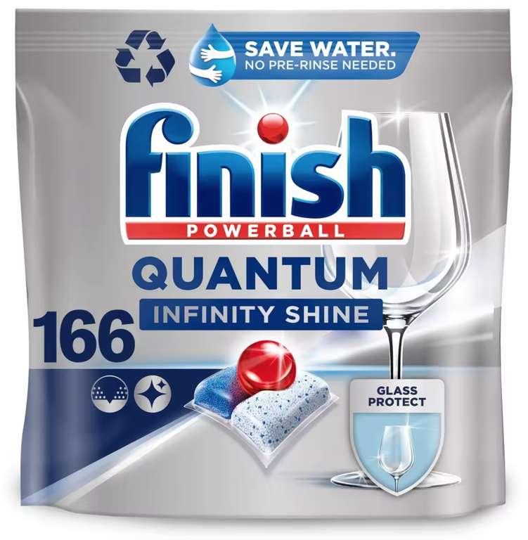 166x Pastillas Finish Powerball Quantum Infinity Shine [21,99€ NUEVO USUARIO]