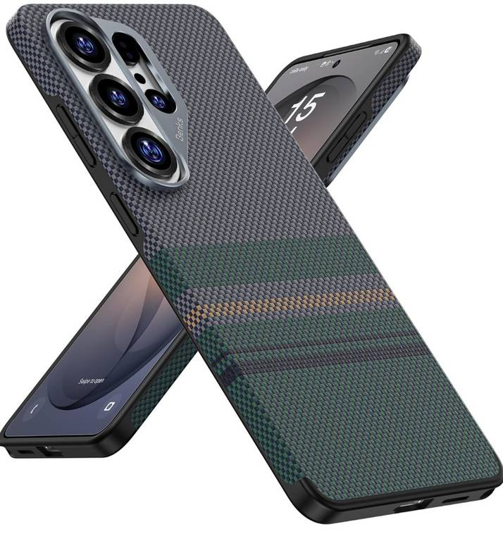 BENKS Aurora ArmorPro Funda para Samsung Galaxy S26 Ultra (6.9 Pulgadas), Magnética Antigolpes con 600D+1500D Kevlar Fibra de Aramida y TPU.