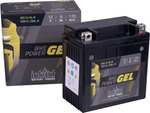 Batería de moto 12V 9 Ah 170 A (EN), Batería de gel de moto sin mantenimiento con un 30%+ potencia de arranque, para scooters, motos, quads