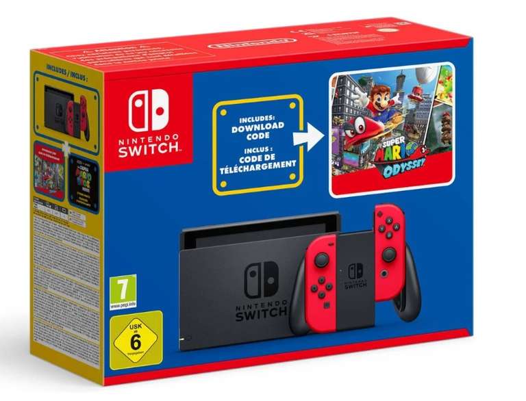 Consola Nintendo Switch V2 Mario Day Bundle