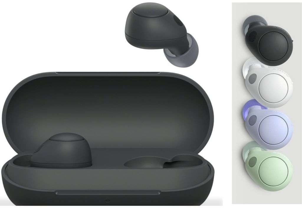 Sony WF-C700N Auriculares Inalámbricos, Bluetooth, Cancelación de Ruido ( Pequeños, Ligeros y con conexión multipunto, IPX4
