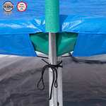 Cama elástica de jardín Uni-Jump Trampolín Infantil, certificación Intertek GS, con Superficie de Salto, Red de Seguridad