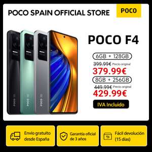 POCO F4 5G oficial 8GB + 256G en tres colores
