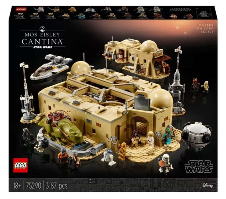 LEGOModelo de Construcción Cantina de Mos Eisley con Mini figuras LEGO Star Wars