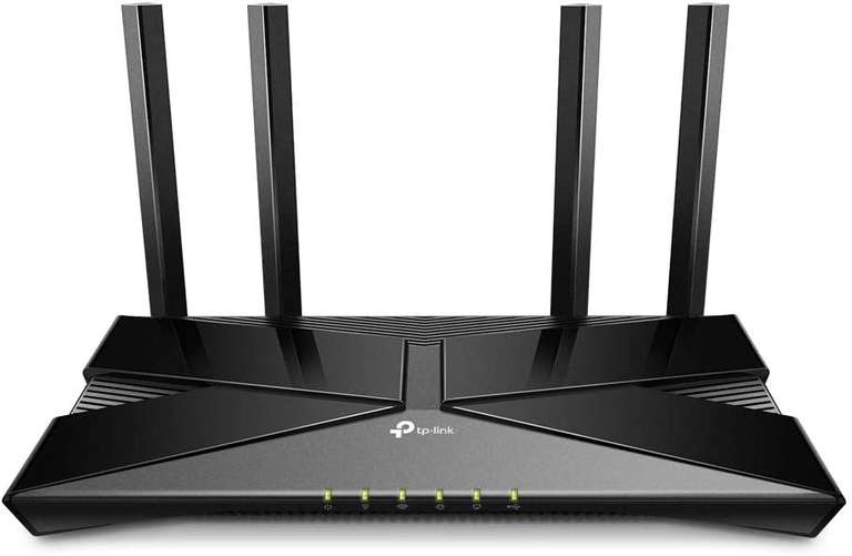 Router TP-Link Archer AX20 - (WiFi 6 AX1800, Doble Banda, 2GHz/5GHz, Control Parental)