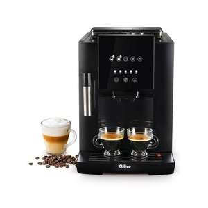 Cafetera espresso superautomática QILIVE Q.5404, presión 19bar, capacidad 1,8L, molinillo, 1450W