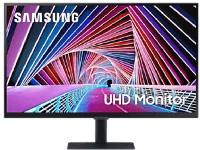 Monitor - SAMSUNG S27A700NWU, 27", UHD 4K, 5 ms, 60 Hz, Panel IPS, HDR10, Función Eye Care, Negro