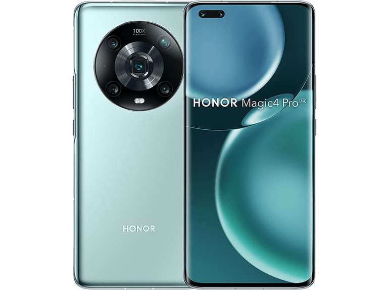 Honor Magic4 Pro 5G, Cyan Green, 256GB, 8GB RAM, 6.81" FHD+, Snapdragon 8c Gen 1, 4600mAh, Android 12