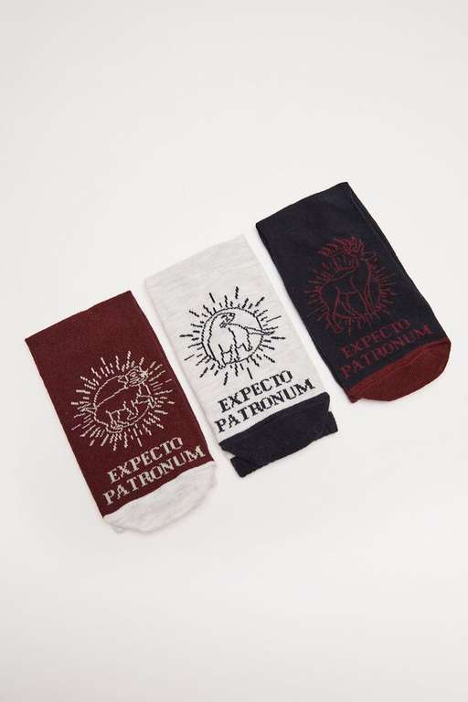 Pack 3 calcetines algodón Harry Potter 3.99€ (+ En Descripción)