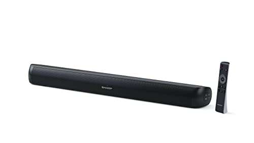 Sharp HT-SB107 2.0 Barra de sonido cine en casa Bluetooth, HDMI ARC/CEC, USB Playback, Potencia máxima 90W