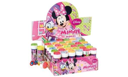 Minnie Mouse- Mickey & Friends Disney Pompero, Multicolor, 11 cm