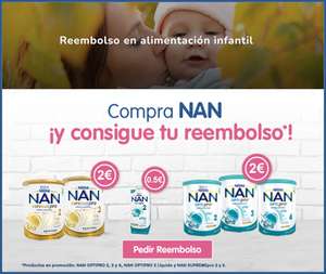 Nestlé Bebe de Leches Infantiles NAN (Reembolso)