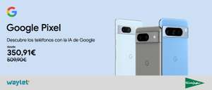 Paga con Waylet - Google Pixel 7a, Google Pixel 8 y Google Pixel 8 Pro (Regalo Pixel Buds Pro)