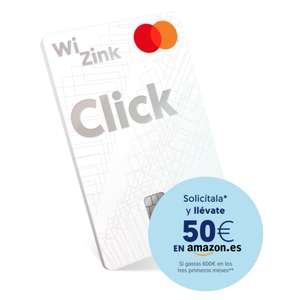 Hazte WiZink y llévate 50€ para Amazon