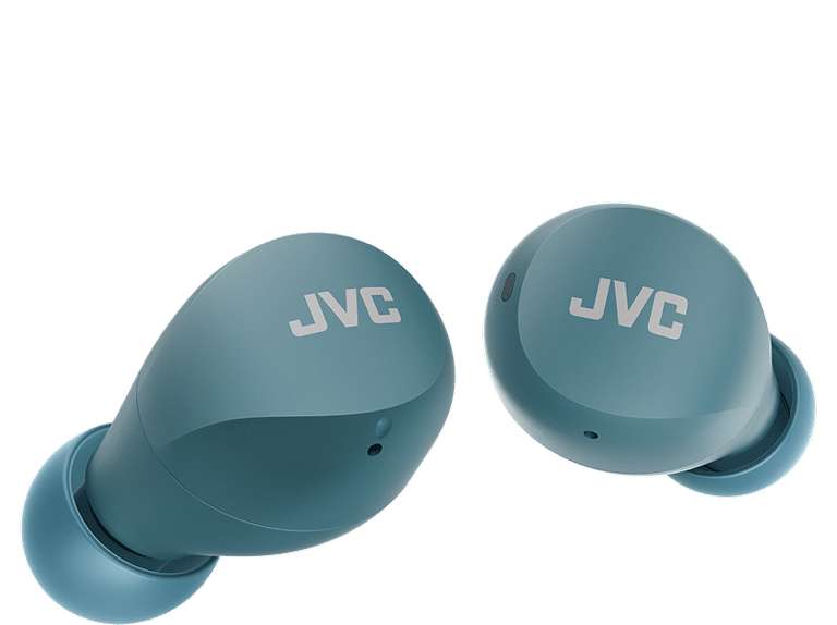 Auriculares True Wireless - JVC Gumy Mini HA-A6T, Control táctil, Autonomía 23 horas, IPX4+ Estuche de carga - En color Rojo, Verde o Blanco