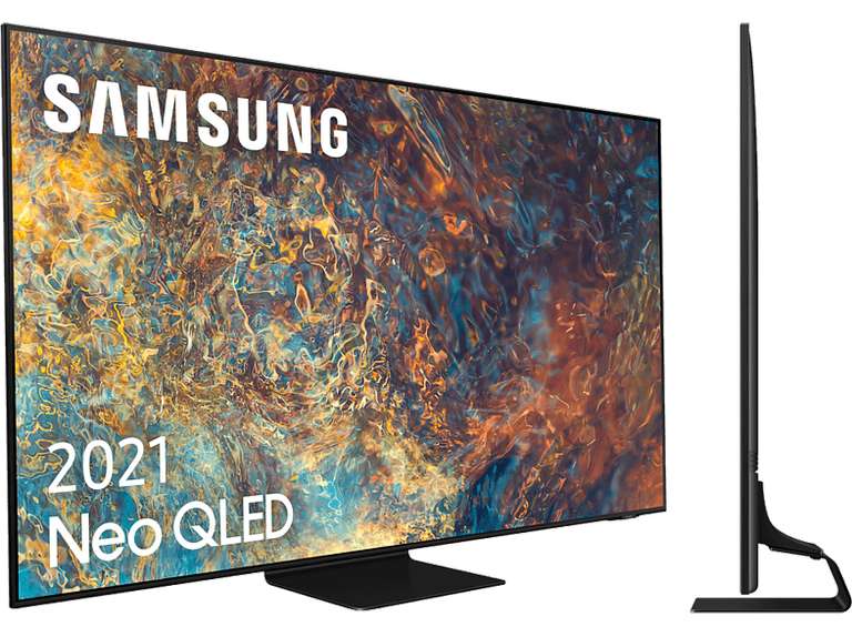 TV QLED 65" - Samsung QE65QN90AATXXC, Neo QLED 4K con IA, HDR 2000, Smart TV, Bluetooth, HDMI, Negro