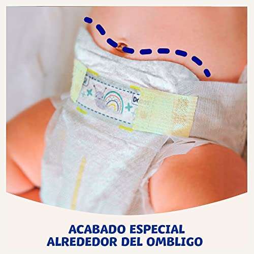 Dodot Pañales Bebé Sensitive Talla 2 (4-8 kg), 240 Pañales + 1 Pack de 40 Toallitas Gratis Cuidado Total Aqua [0'14€/ud]