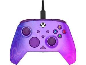 Mando Xbox - PDP XX RWCPFL, Xbox Series X - Rematch Wired Controller Purple Fade Licenciado, Morado