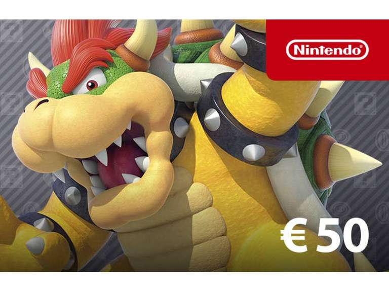 Tarjeta Nintendo Eshop 50 euros