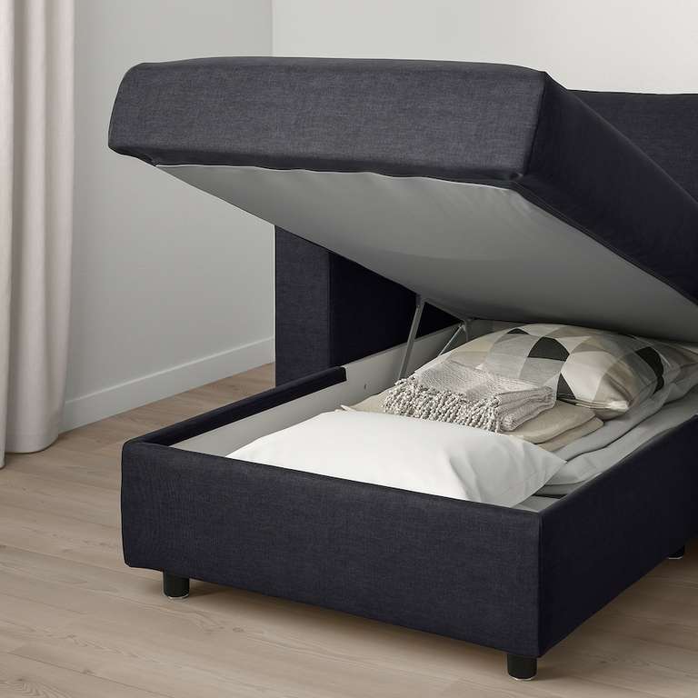 VIMLE funda para sofá de 2 plazas, Saxemara azul claro - IKEA