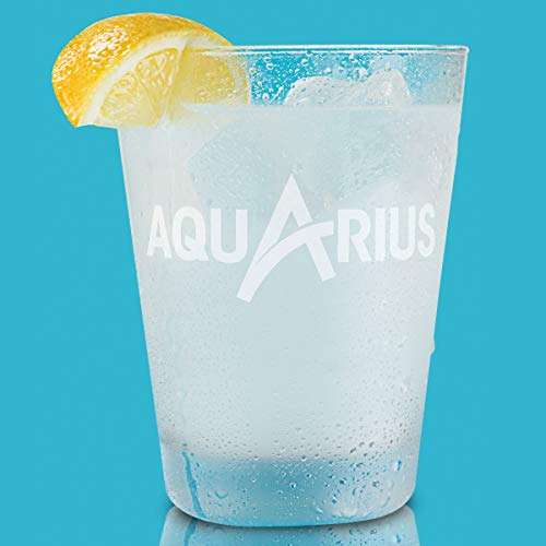 2 x Pack 9 Aquarius Limón Bebida Funcional con Sales Minerales, Baja en Calorías 330ml. [Total 18 latas. Unidad 0'60€]