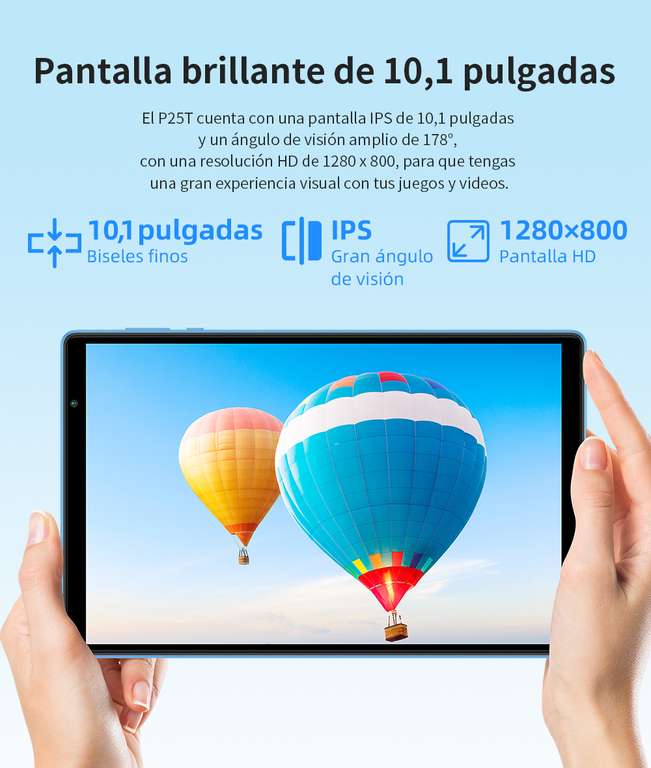 Teclast P25T 10.1" 4GB 64GB (desde España)