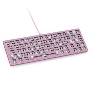 Teclado Glorious GMMK 2 Full-Size Tastatur - Barebone, ANSI-Layout, Rosa
