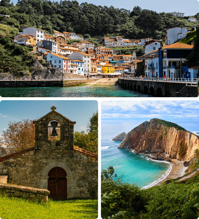 ¡Escápate a Asturias! Cudillero: pueblo marinero de postal | 19€/noche persona con desayuno | octubre - noviembre