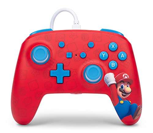 PowerA Mando Nintendo Switch - Yuju Mario y Fireball Mario