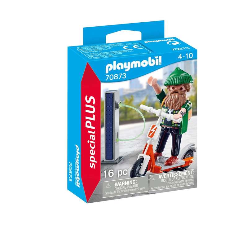 Playmobil, Figura de Hipster con Scooter y accesorios