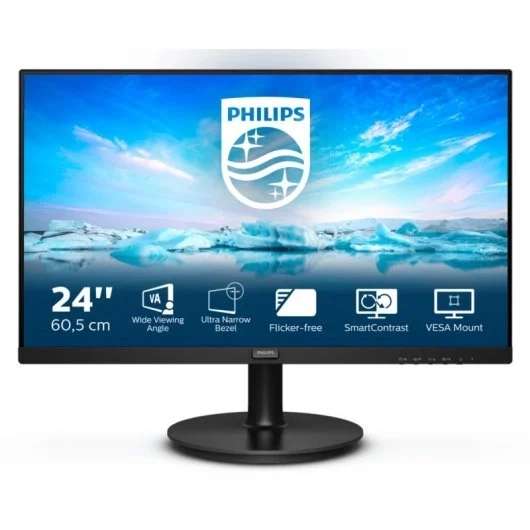 Monitor Philips V-Line 241V8L 23.8" LED FullHD 75Hz