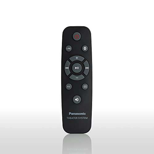 Panasonic SC-HTB150 Barra de Sonido (Inalámbrico y Alámbrico con Subwoofer Inalámbrico, 2.1 , Altavoz Soundbar, 100 W, Bass Reflex, HDMI)