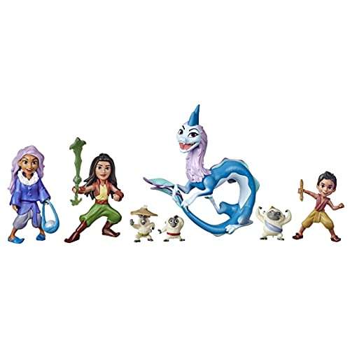 Hasbro Disney Princess, pack muñecos Raya y el último dragón