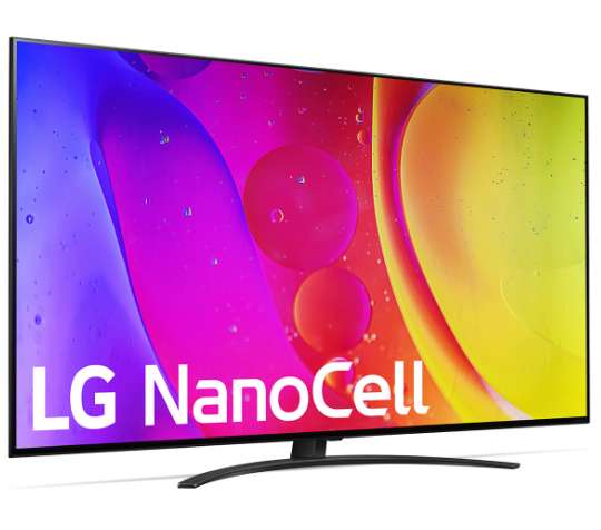 TV LED 139 cm (55'') LG Nanocell 55NANO826QB 4K SmartTV WebOS 22, HDR10, HLG, Sonido Dolby Digital Plus & AC4