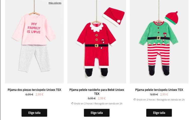 RECOPILACIÓN Pijamas unisex bebés / niñ@s x 2.99€