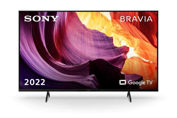 TV 55" Sony KD-55X81K - 4K, Google TV, HDR Processor X1, MotionFlow 480Hz, Dolby Vision/Atmos 20W (75" 1049)