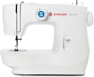 Máquina de coser Singer M2105 con 8 puntadas, ojal en 4 pasos y luz LED
