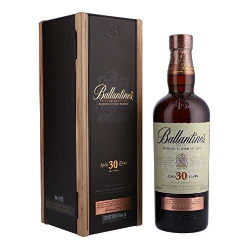 Ballantine's 30 Años Whisky Premium Escocés, 700 ml